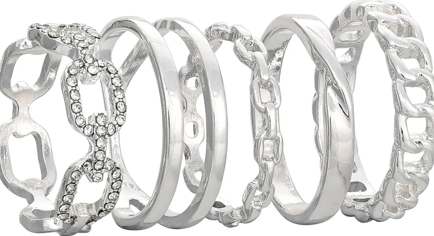 Outlet Bijou Brigitte Set di anelli - Sparkling Moments