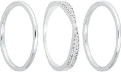 Best Bijou Brigitte Set di anelli - Timeless Zirconia