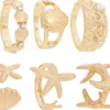 Discount Bijou Brigitte Set di anelli - Vitamin Sea