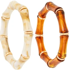 Outlet Bijou Brigitte Set di braccialetti - Bamboo Shape