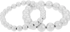 Best Bijou Brigitte Set di braccialetti - Chrome Duo