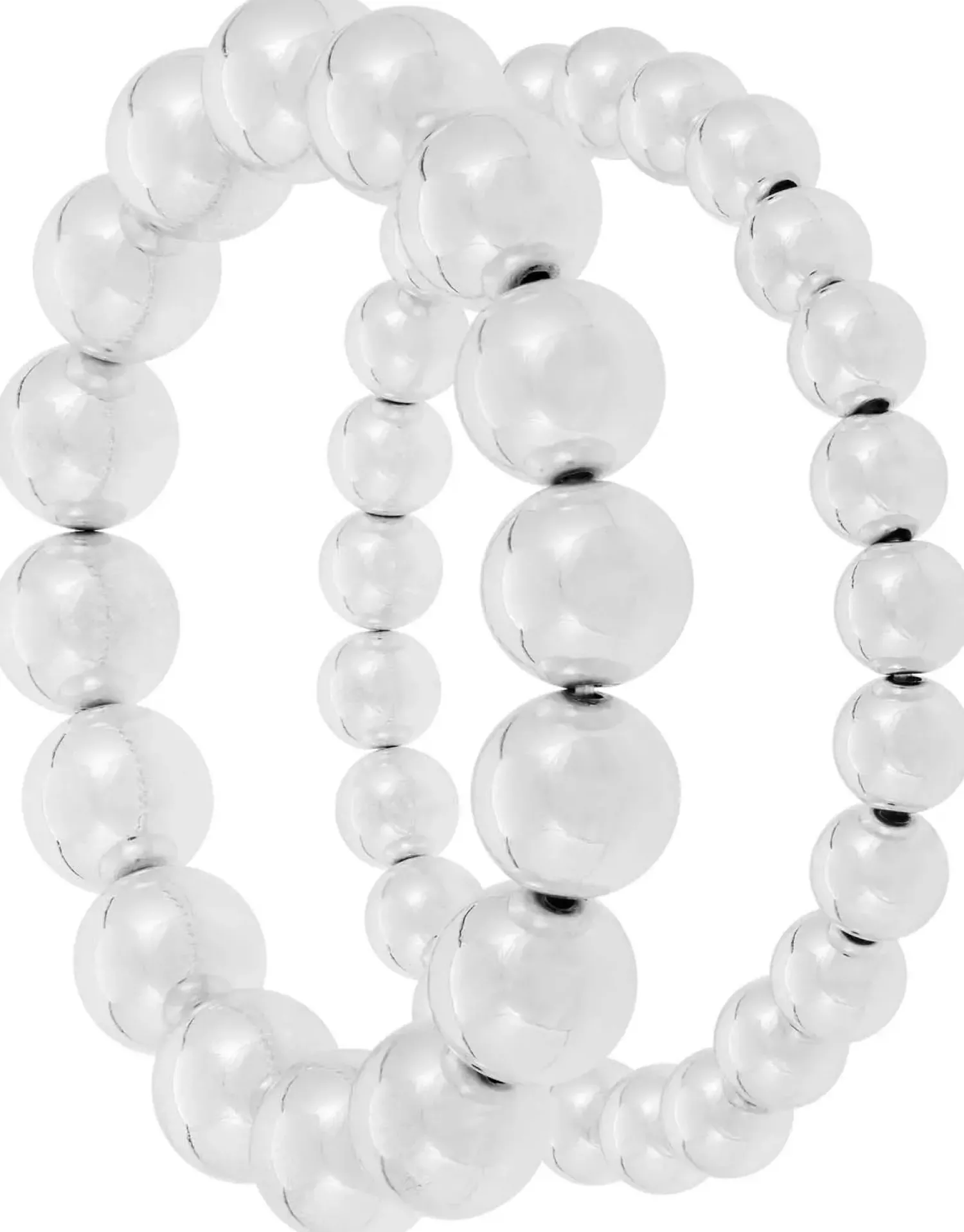 Best Bijou Brigitte Set di braccialetti - Chrome Duo