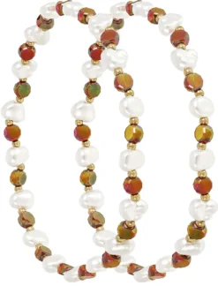 Clearance Bijou Brigitte Set di braccialetti - Chrome Shine