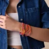 New Bijou Brigitte Set di braccialetti - Colorful Glass