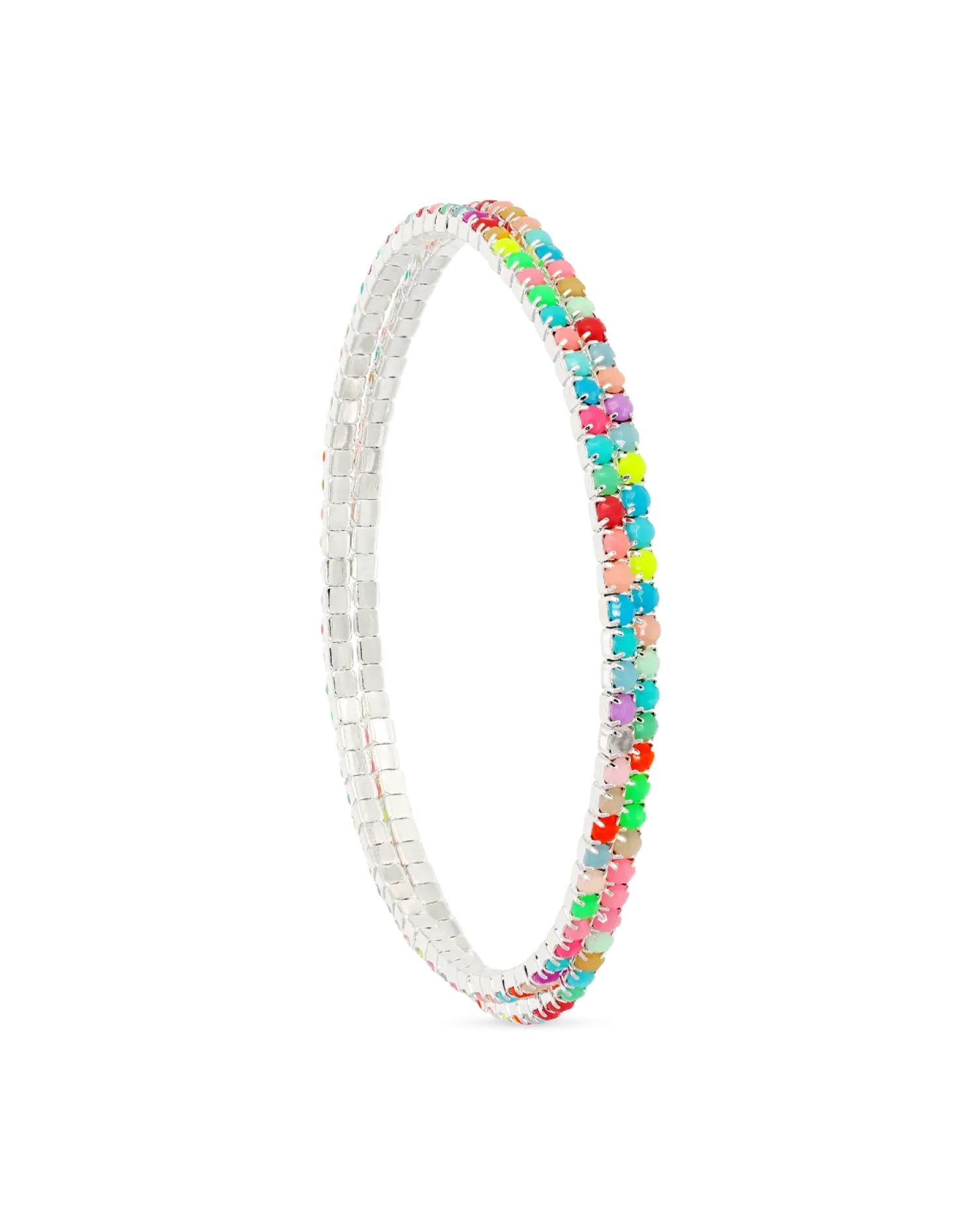 Bijou Brigitte Set di braccialetti - Filigree Rainbow