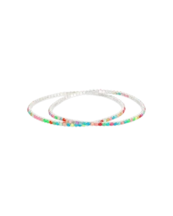 Bijou Brigitte Set di braccialetti - Filigree Rainbow
