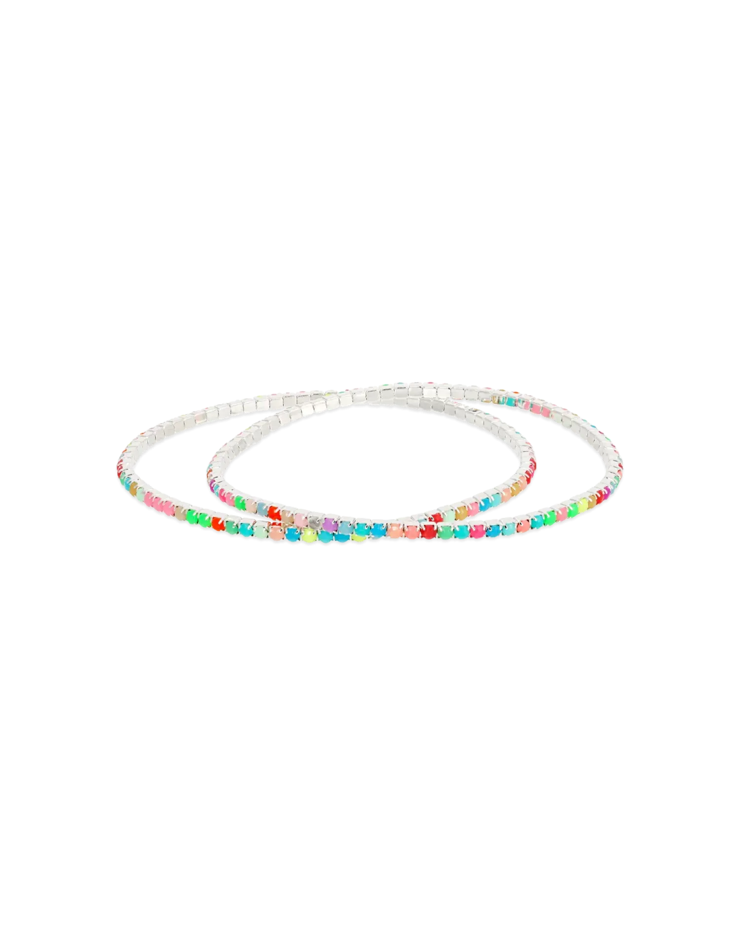 Bijou Brigitte Set di braccialetti - Filigree Rainbow