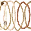 Outlet Bijou Brigitte Set di braccialetti - Golden Harmony