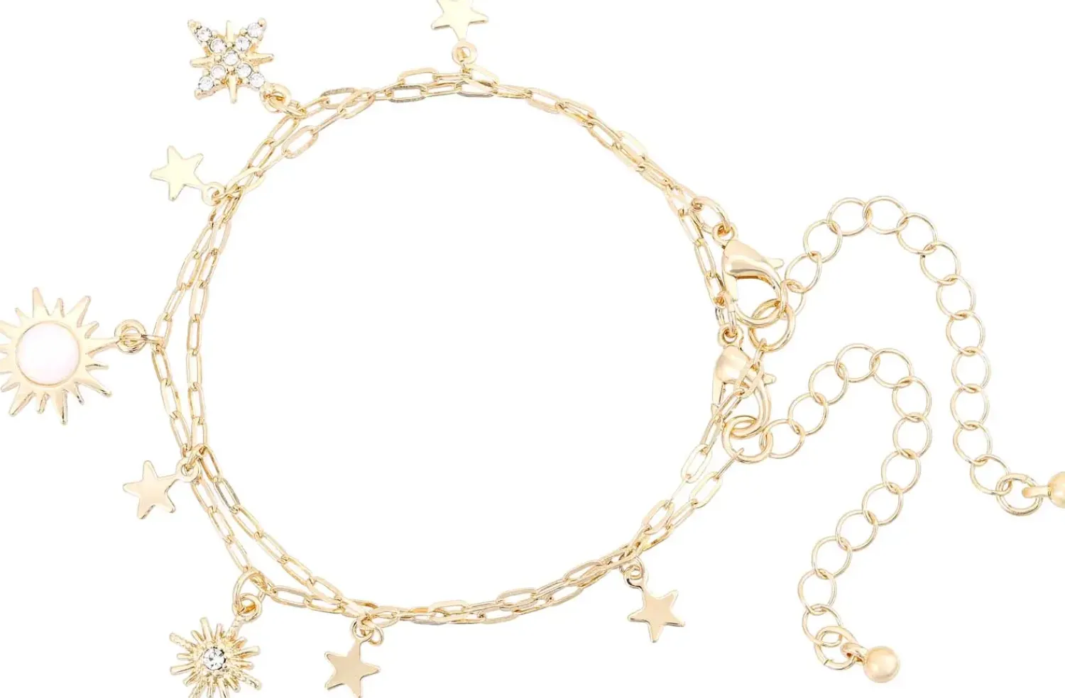 New Bijou Brigitte Set di braccialetti - Golden Suns
