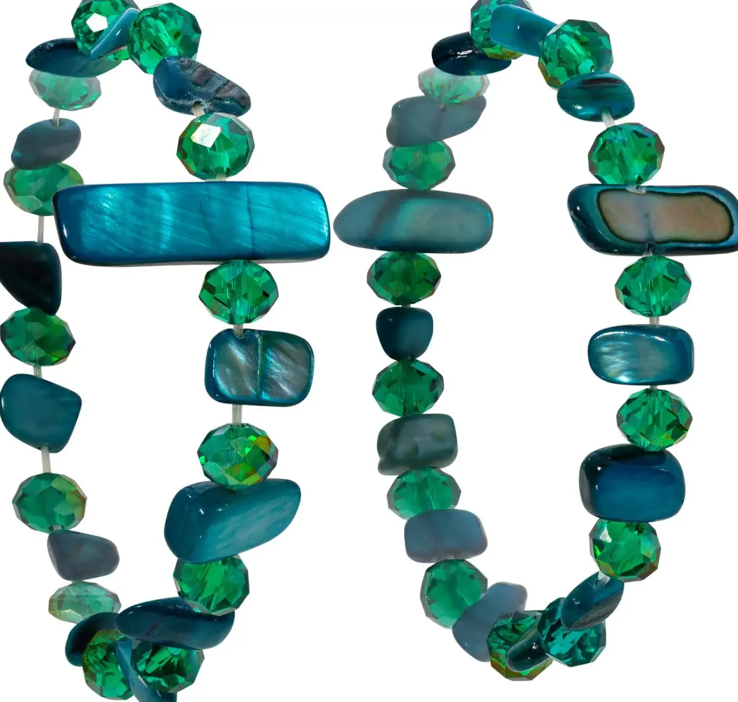 Online Bijou Brigitte Set di braccialetti - Green Duo