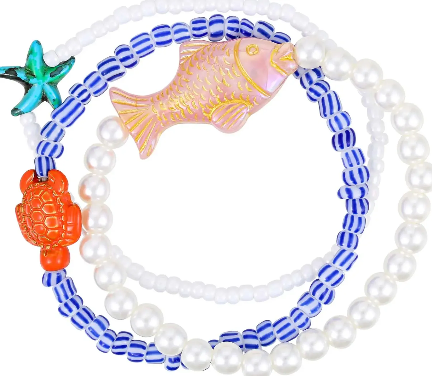Online Bijou Brigitte Set di braccialetti - Marine Magic