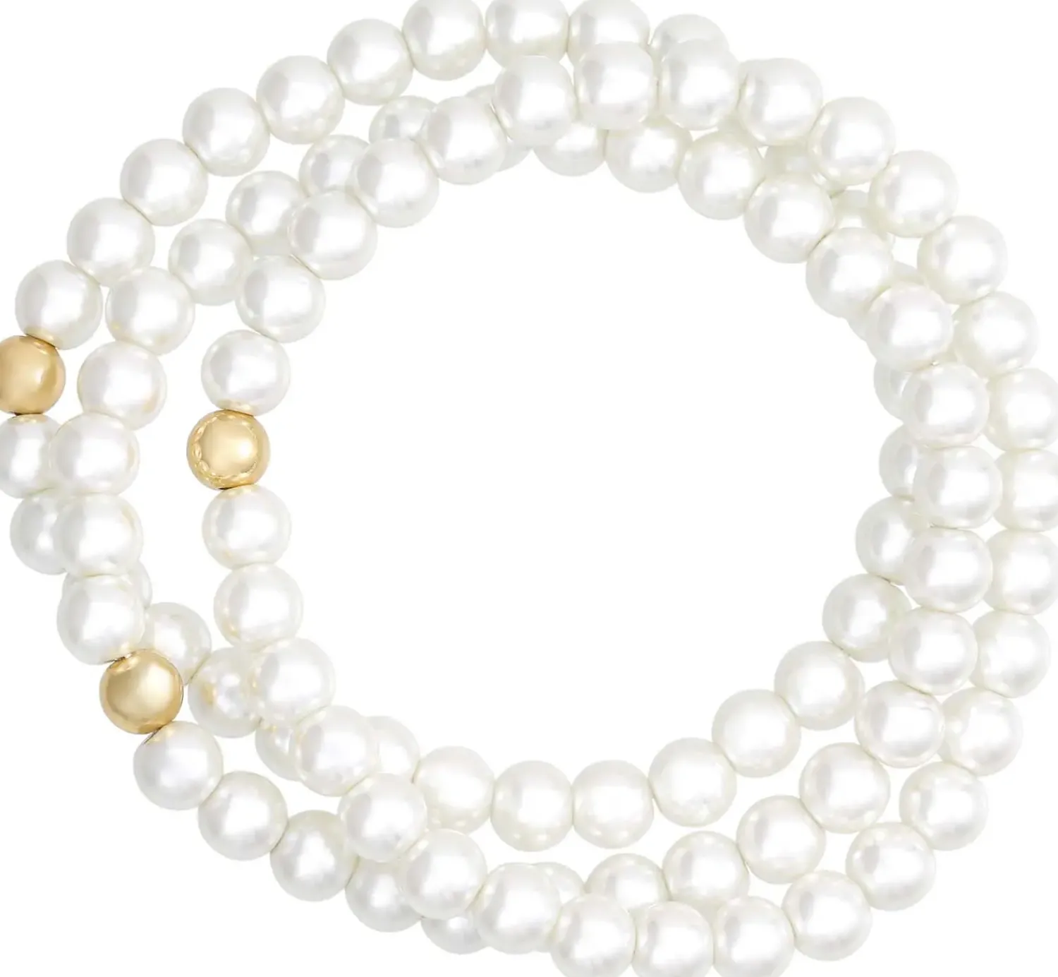 New Bijou Brigitte Set di braccialetti - Pearly Trio