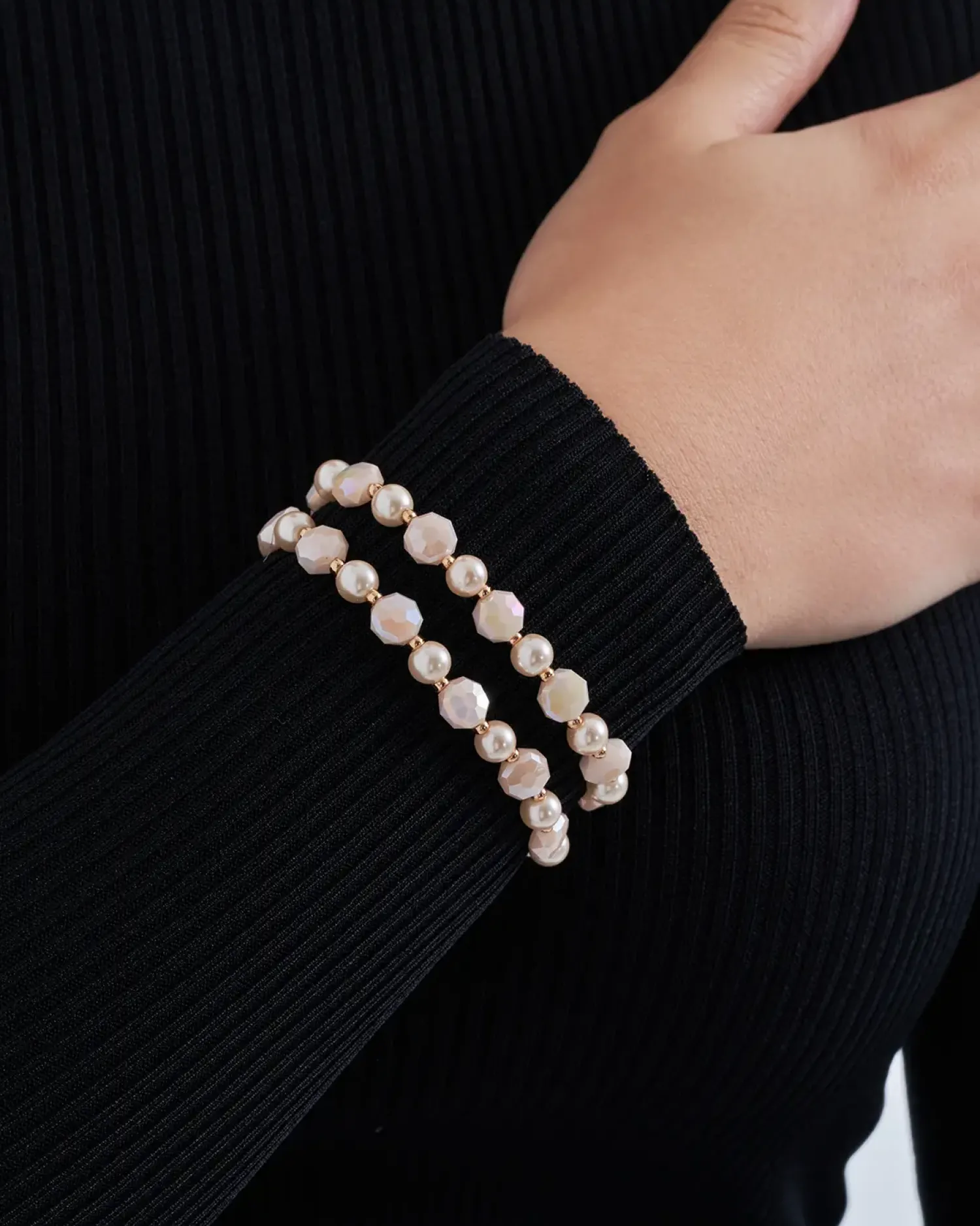 Best Bijou Brigitte Set di braccialetti - Soft Rose