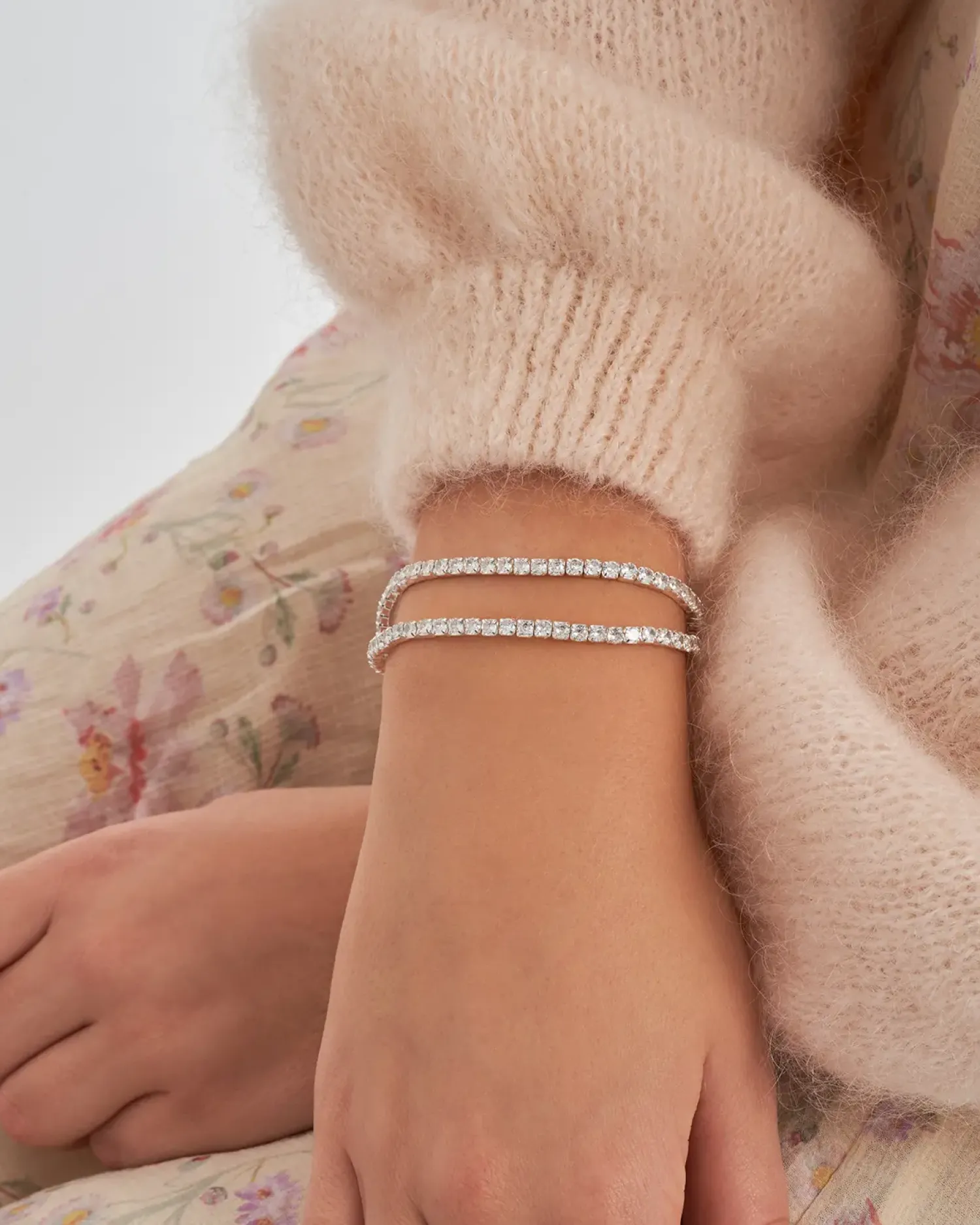 Bijou Brigitte Set di braccialetti - Zirconia Duo