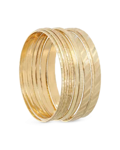 Bijou Brigitte Set di bracciali - Gold Trigger