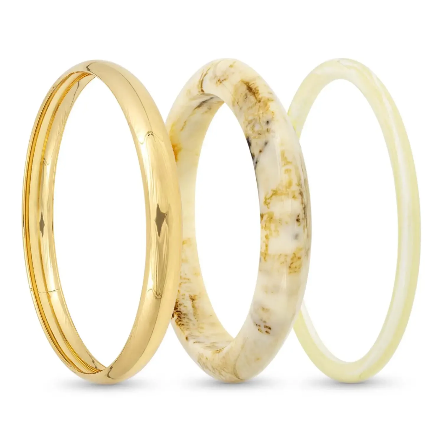 Hot Bijou Brigitte Set di bracciali - Soft Marble