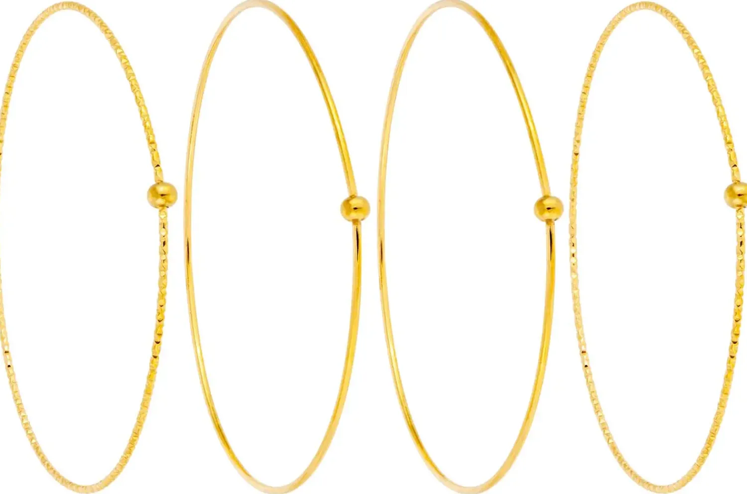 Bijou Brigitte Set di bracciali - Steel Summer