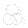Clearance Bijou Brigitte Set di cavigliere - Classy Trio