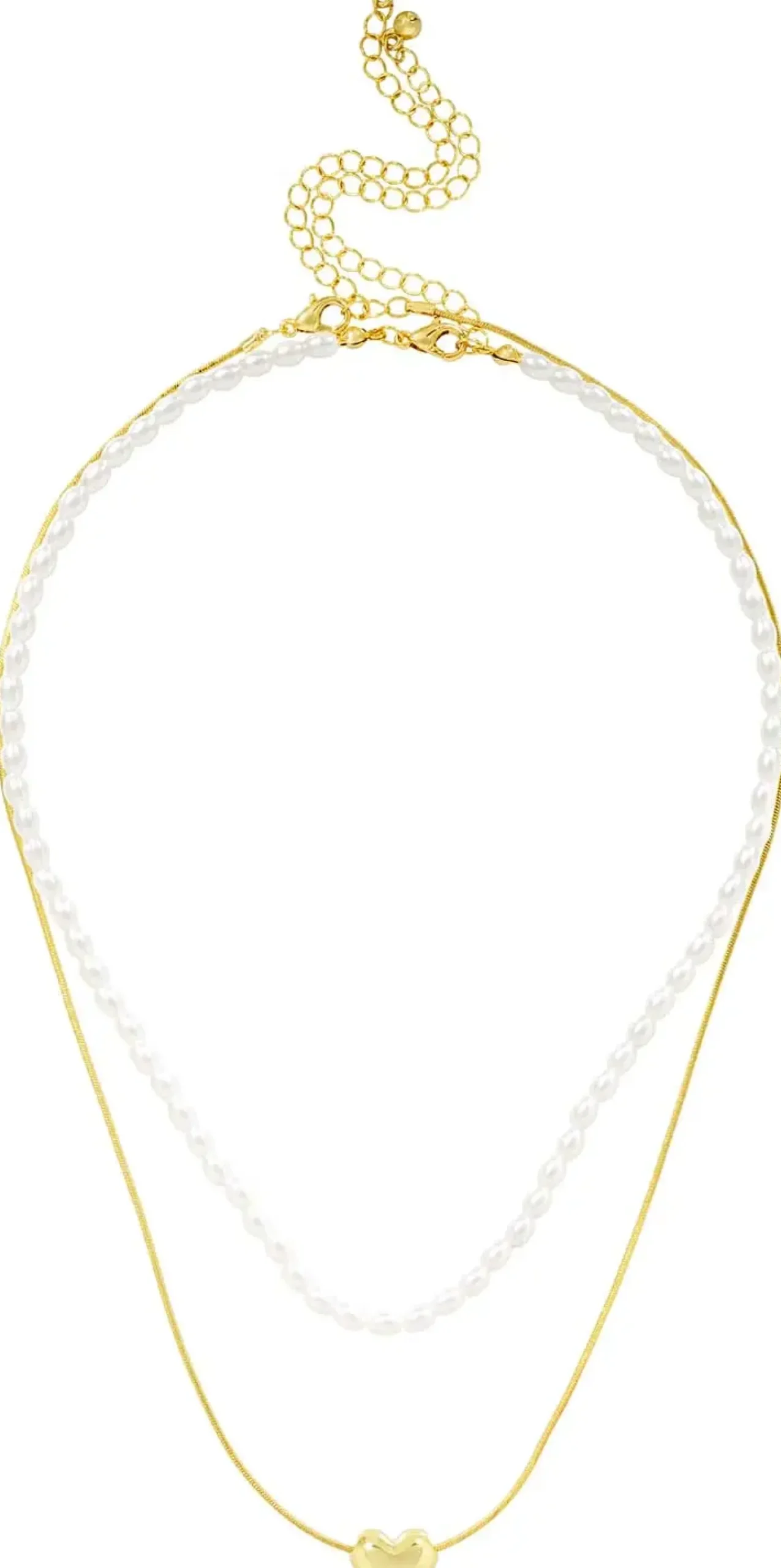 Hot Bijou Brigitte Set di collane - Puffy Pearl