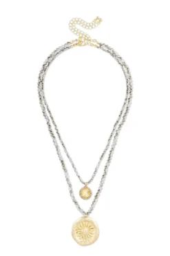 Sale Bijou Brigitte Set di collane - Sunlight Layers