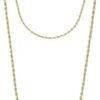 Online Bijou Brigitte Set di collane - Twisted Steel