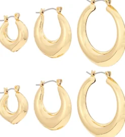 Bijou Brigitte Set di creoli - Classic Gold