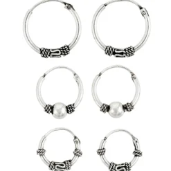 Sale Bijou Brigitte Set di creoli - Ethno Silver
