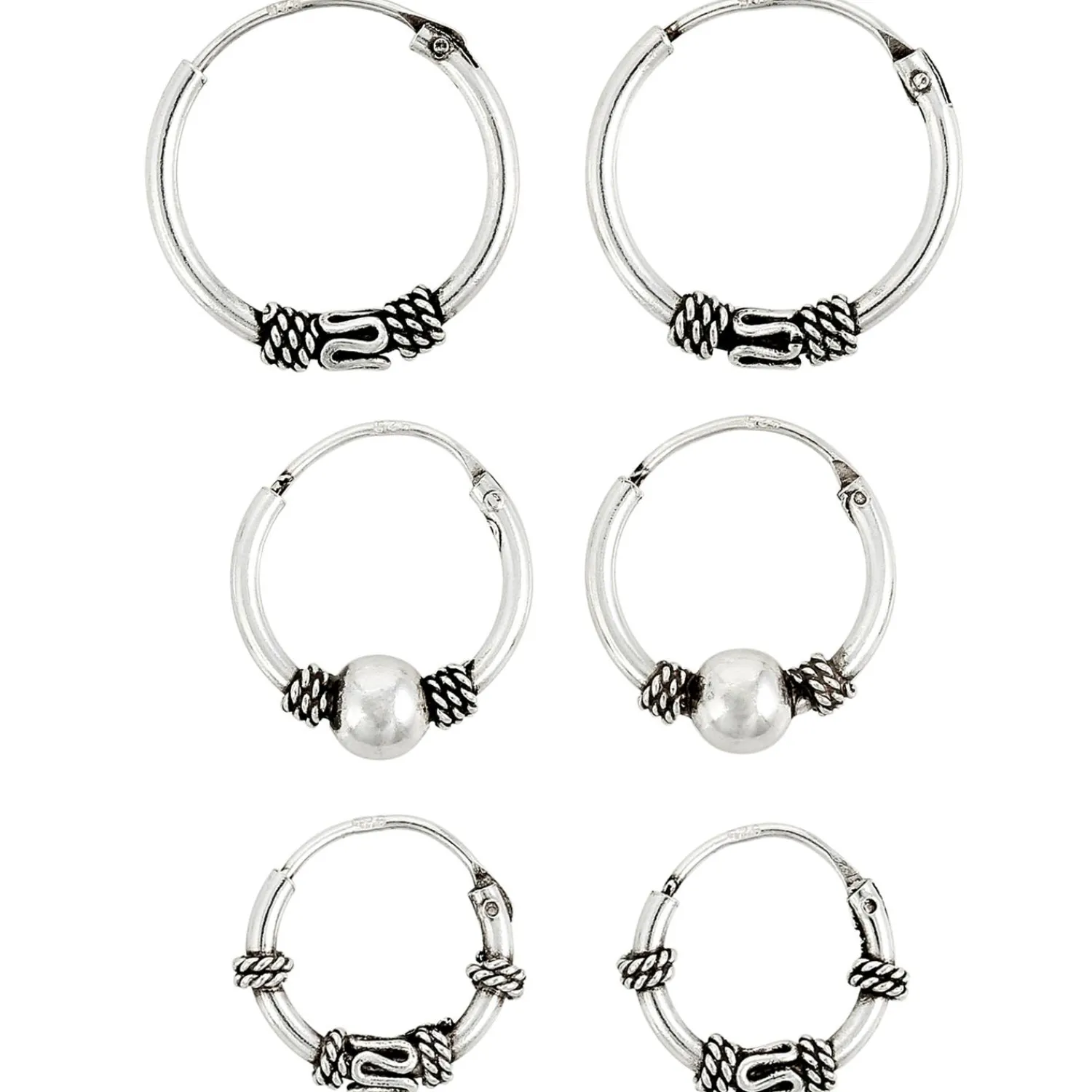 Sale Bijou Brigitte Set di creoli - Ethno Silver