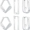 Sale Bijou Brigitte Set di creoli - Geometric Huggies