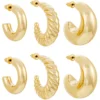 Discount Bijou Brigitte Set di creoli - Light Gold