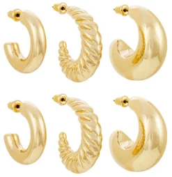 Discount Bijou Brigitte Set di creoli - Light Gold