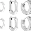 New Bijou Brigitte Set di creoli - Perfect Silver