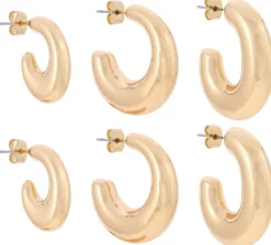 Bijou Brigitte Set di creoli - Radiant Gold