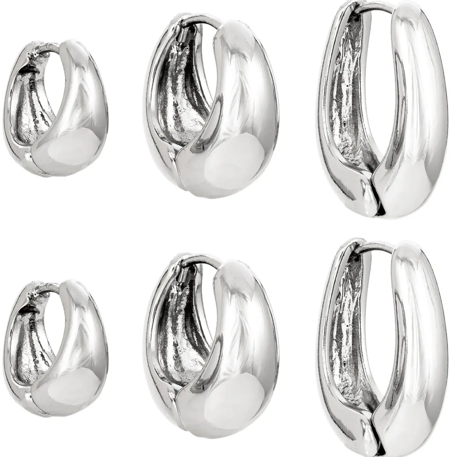 New Bijou Brigitte Set di creoli - Silver Wonder