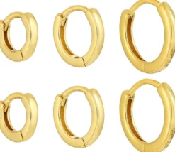 Discount Bijou Brigitte Set di creoli - Slim Gold