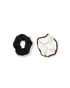 Clearance Bijou Brigitte Set di elastici per capelli - Black White