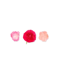 Bijou Brigitte Set di fermacapelli - Pink Flowers