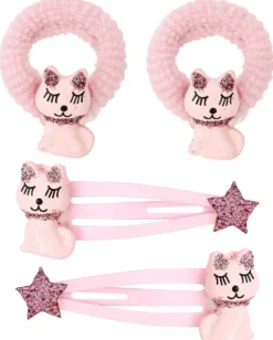 Outlet Bijou Brigitte Set di fermagli per bambini - Sweet Cat