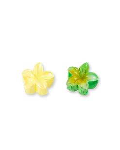 Sale Bijou Brigitte Set di fermagli per capelli - Glossy Flowers