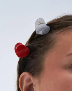 Sale Bijou Brigitte Set di fermagli per capelli - Mini Hearts