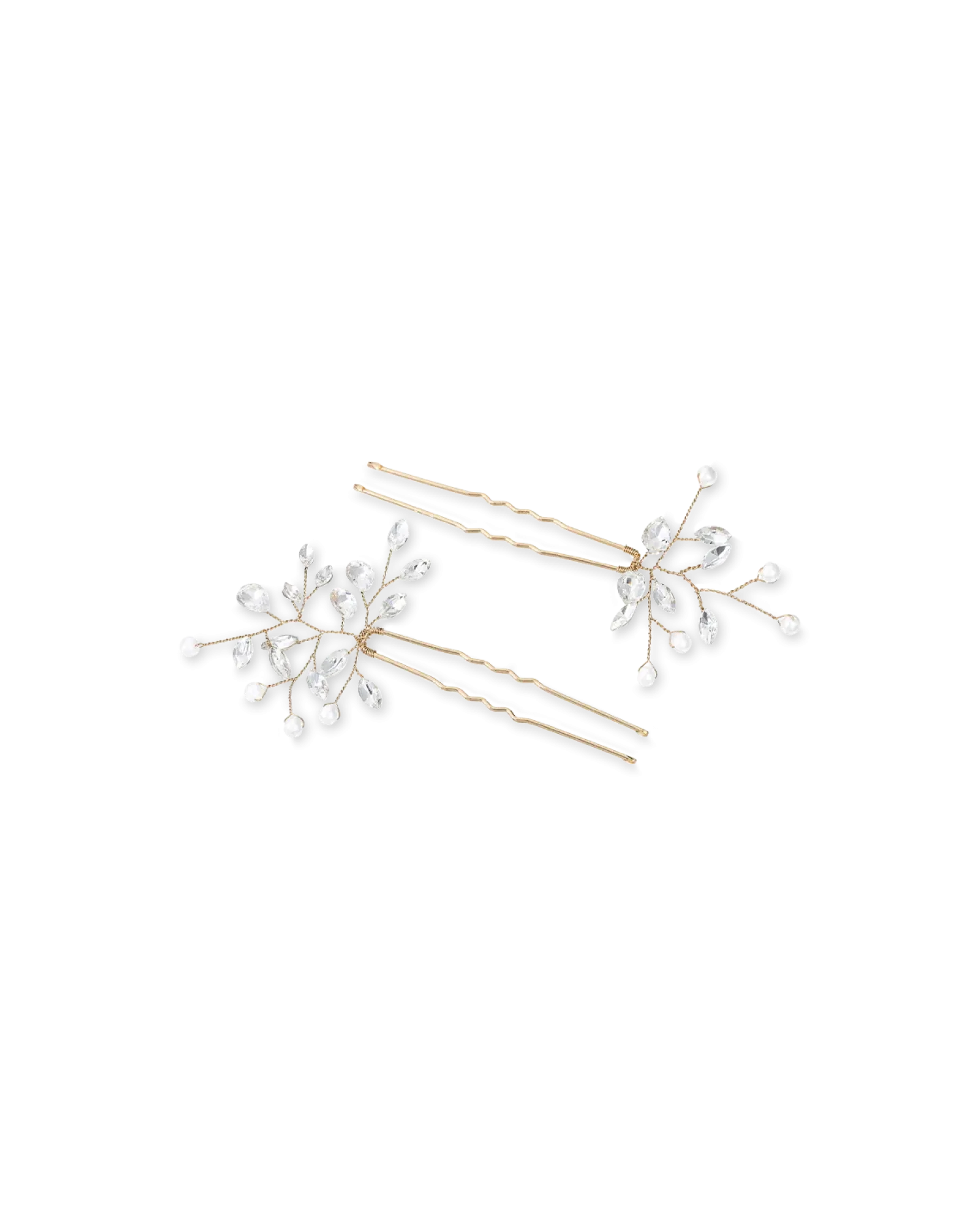 Clearance Bijou Brigitte Set di forcine per capelli - Golden Gleam