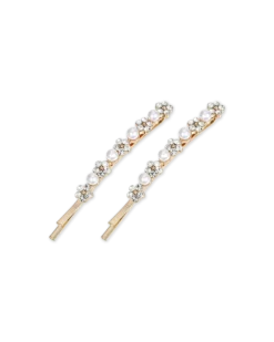 New Bijou Brigitte Set di forcine per capelli - Shiny Flowers