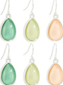 Online Bijou Brigitte Set di orecchini a pendente - Colorful Gem