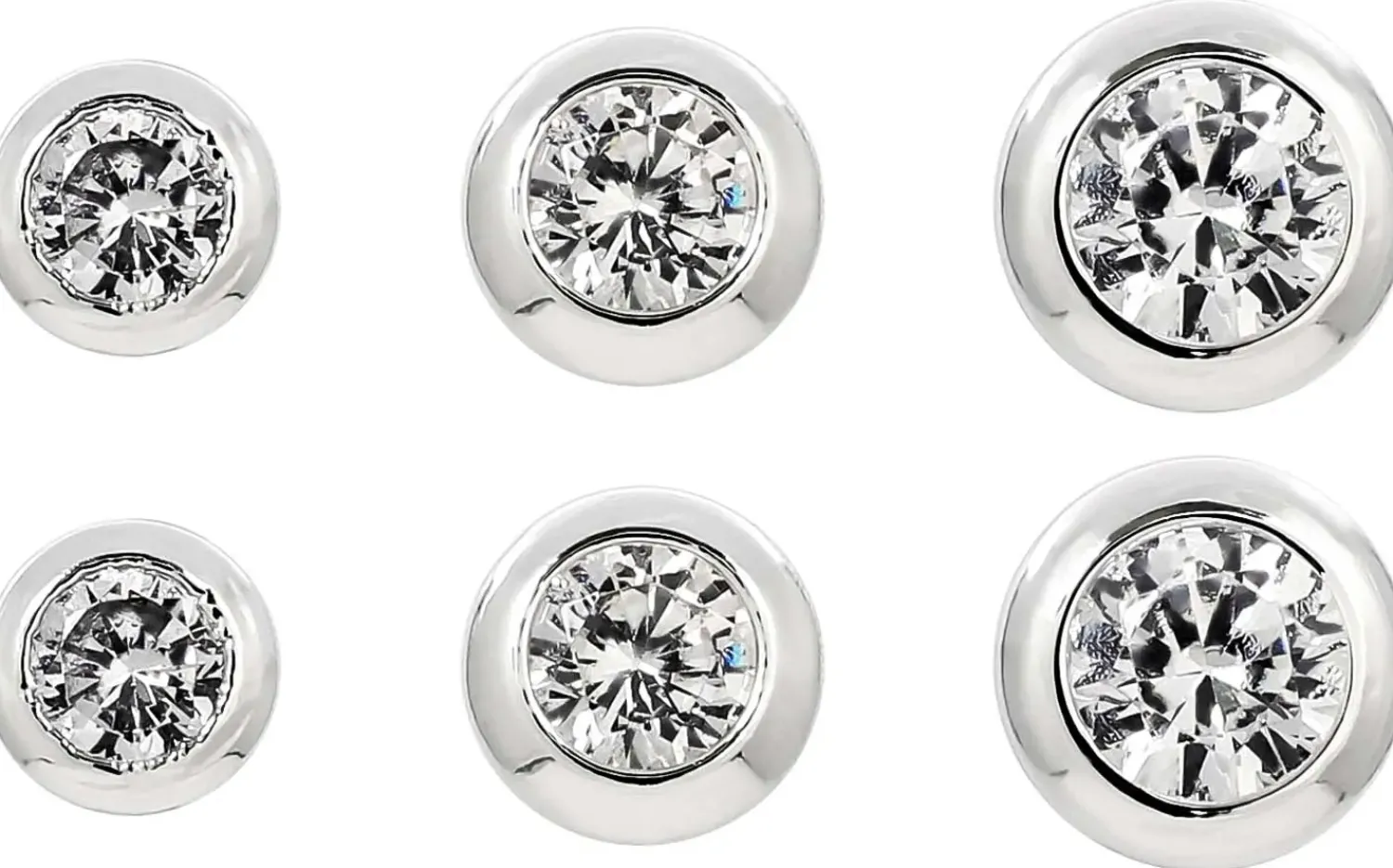 New Bijou Brigitte Set di orecchini a perno - Daily Trio