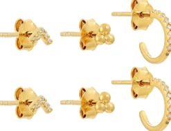 New Bijou Brigitte Set di orecchini a perno - Dreamy Trio