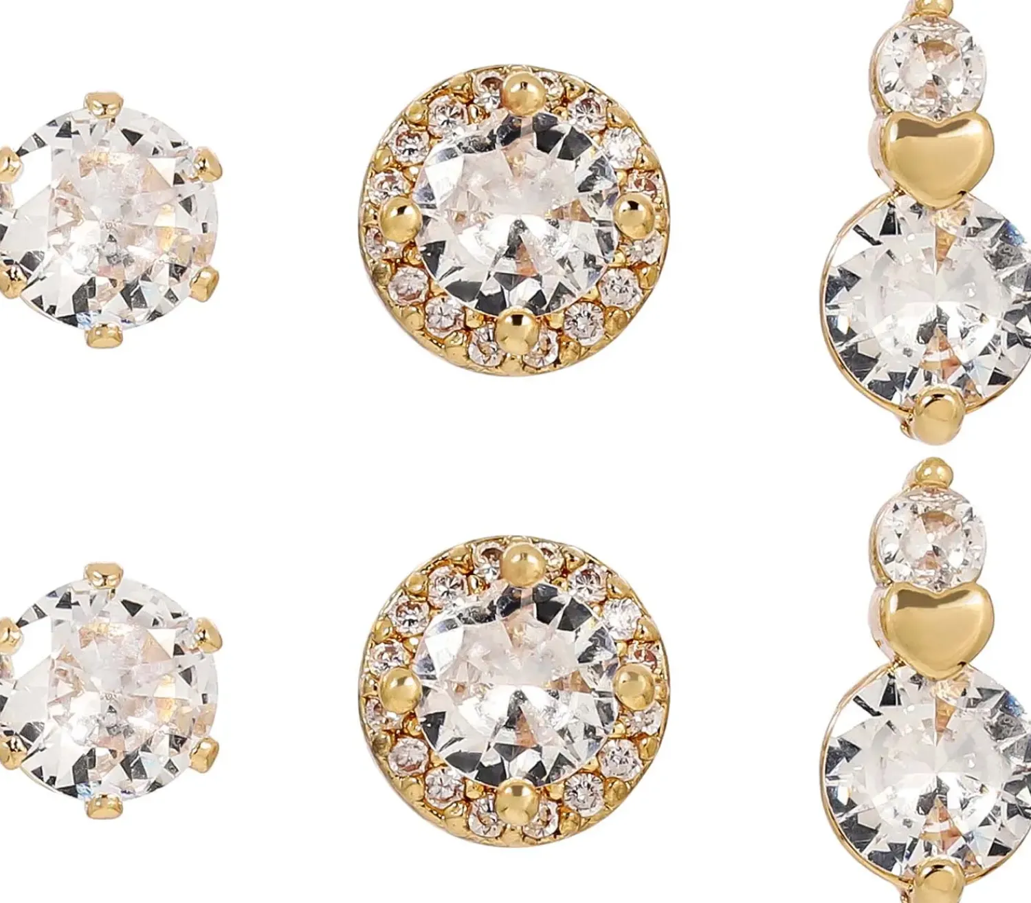 Bijou Brigitte Set di orecchini a perno - Exclusive Vibe