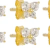 Outlet Bijou Brigitte Set di orecchini a perno - Floral Cuties