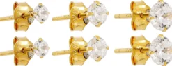 Bijou Brigitte Set di orecchini a perno - Gleaming Stars