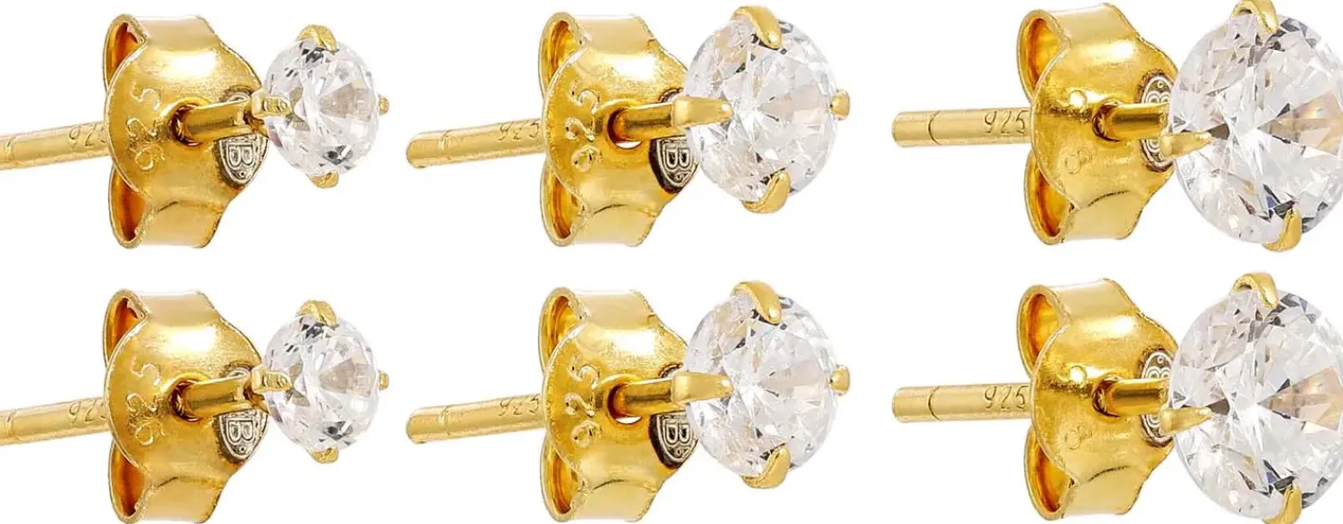 Bijou Brigitte Set di orecchini a perno - Gleaming Stars