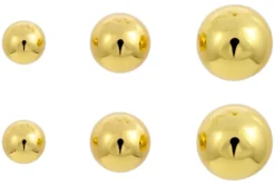 Sale Bijou Brigitte Set di orecchini a perno - Golden Balls